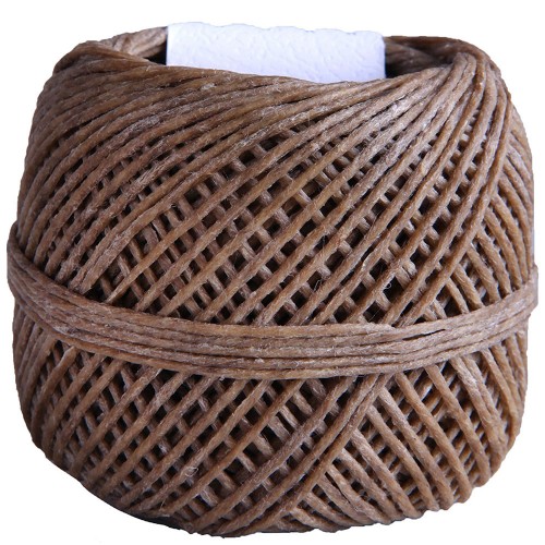 EricX Light 100% Organic Hemp Wick, 200 FT Spool, Well Coated with Beeswax, Standard  Size(